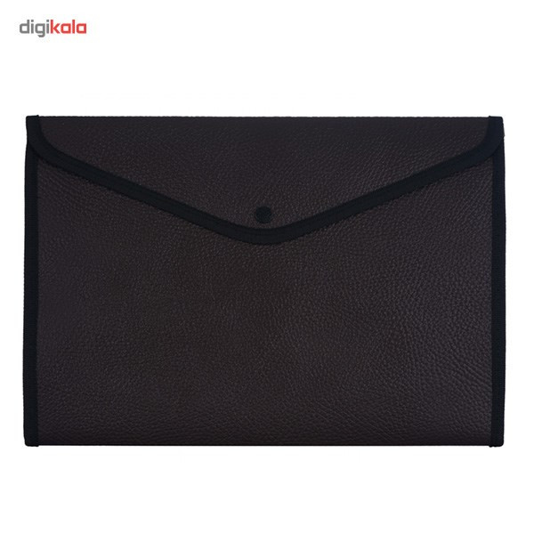 پوشه دکمه دار پاپکو کد KA4-01G سایز A4