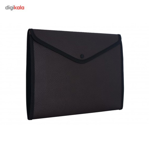 پوشه دکمه دار پاپکو کد KA4-01G سایز A4