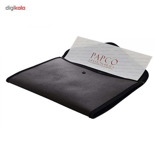 پوشه دکمه دار پاپکو کد KA4-01G سایز A4