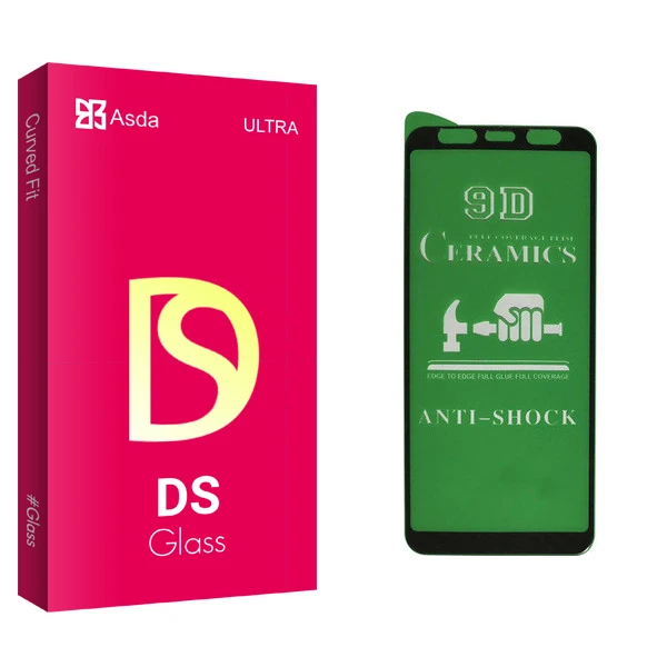 محافظ صفحه نمایش سرامیکی آسدا مدل DS مناسب برای گوشی موبایل سامسونگ Galaxy J4 Plus