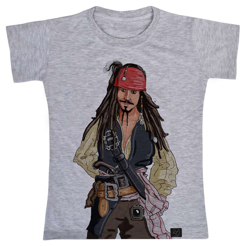 تی شرت پسرانه 27 مدل Pirates of the Caribbean کد V172