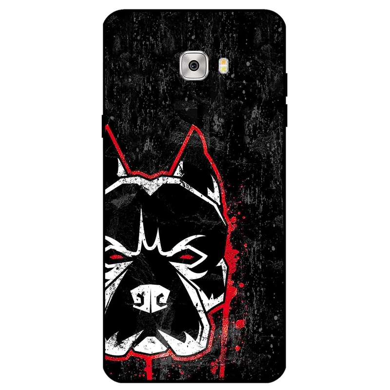 کاور مگافون طرح بولداگ مدل 8162 مناسب برای گوشی موبایل سامسونگ Galaxy C9 Pro      