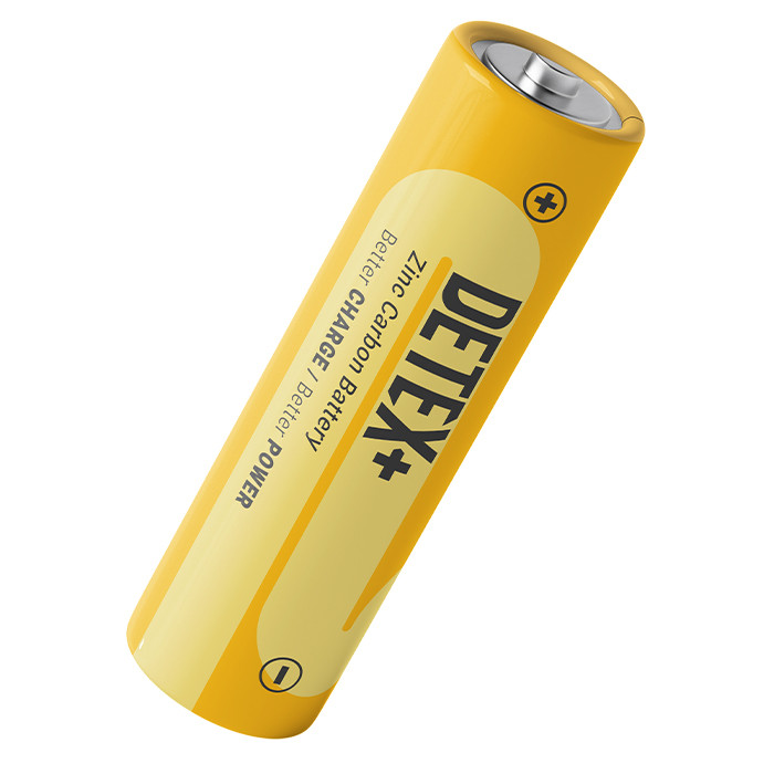 باتری قلمی دتکس پلاس مدل R6P بسته دو عددی