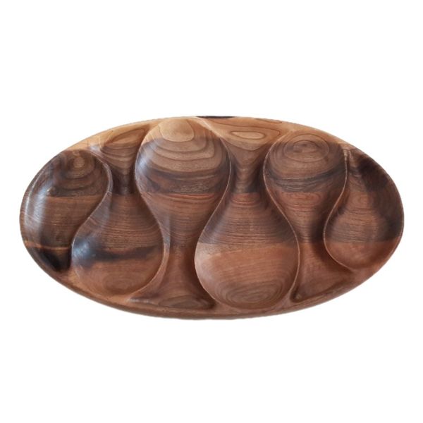 اردو خوری مدل چوبی طرح بیضی کد Gerdo6