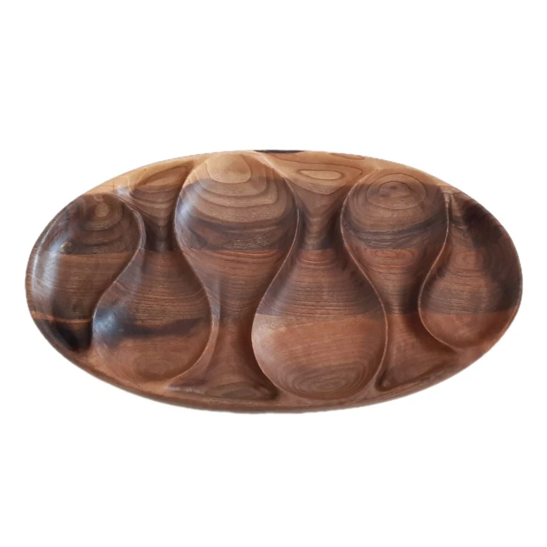 اردو خوری مدل چوبی طرح بیضی کد Gerdo6