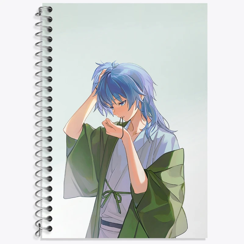 دفتر زبان 50 برگ خندالو مدل سه خط طرح ناگیسا انیمه کلاس آدمکشی کد 32069