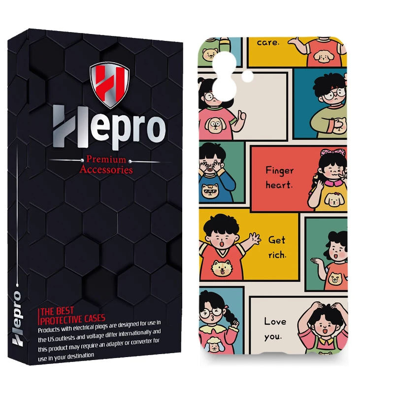 کاور هپرو مدل MC مناسب برای گوشی موبایل سامسونگ Galaxy A04