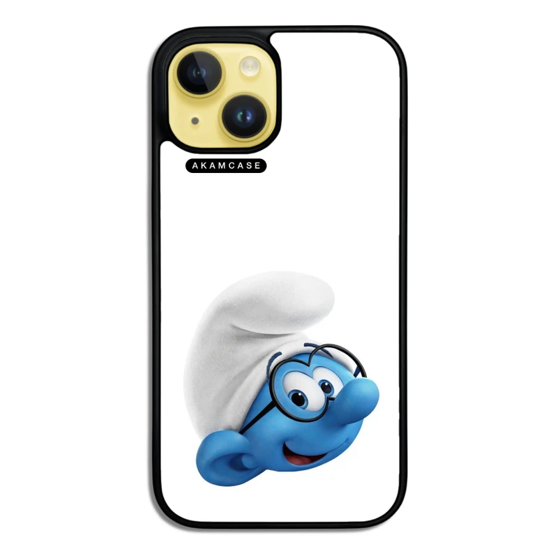 کاور آکام مدل AMC-WA15-SMURFS-16 مناسب برای گوشی موبایل اپل iPhone 15