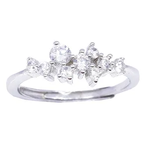 انگشتر نقره زنانه مدل 7654