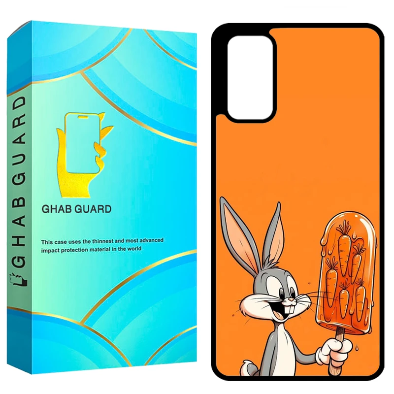 کاور قاب گارد طرح خرگوش مدل GCHPS20 مناسب برای گوشی موبایل سامسونگ Galaxy S20