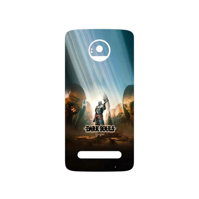 برچسب پوششی ماهوت مدل Dark Souls Game Series مناسب برای گوشی موبایل موتورولا Moto Z2 Play