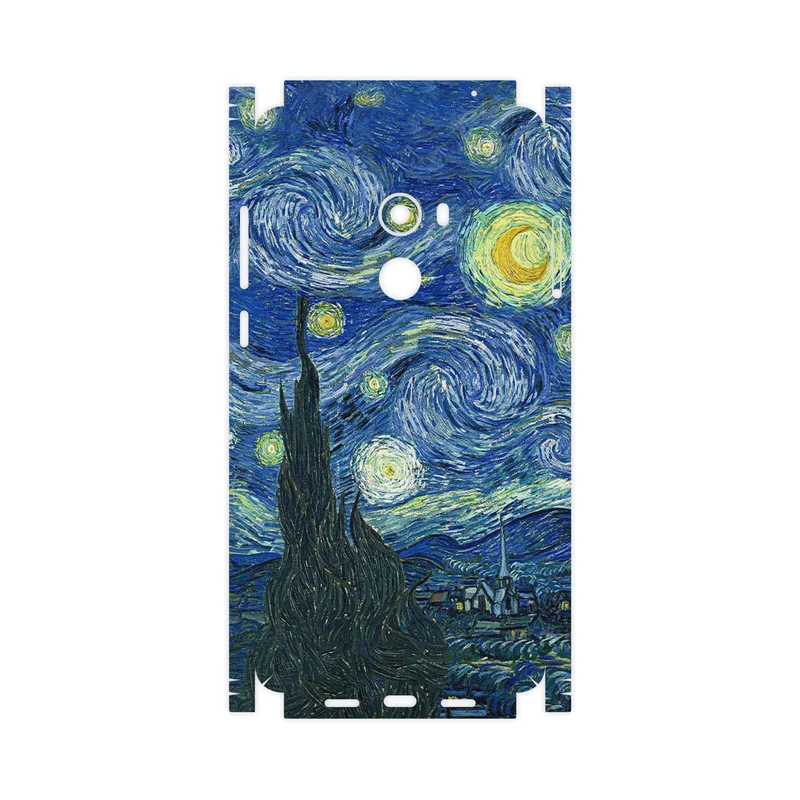 برچسب پوششی ماهوت مدل The Starry Night of van Gogh-FullSkin مناسب برای گوشی موبایل شیائومی Mi Mix 2