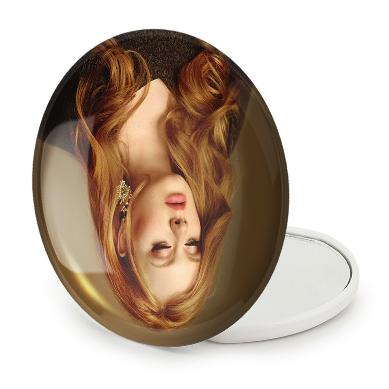 آینه جیبی خندالو طرح ادل Adele مدل تاشو کد 2935 آینه جیبی خندالو طرح ادل Adele مدل تاشو کد 2935