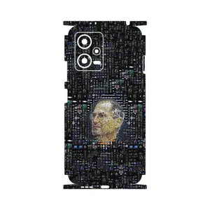 MAHOOT Collage of Steve Jobs 2-FullSkin Cover Sticker for Xiaomi Redmi Note 12 5G