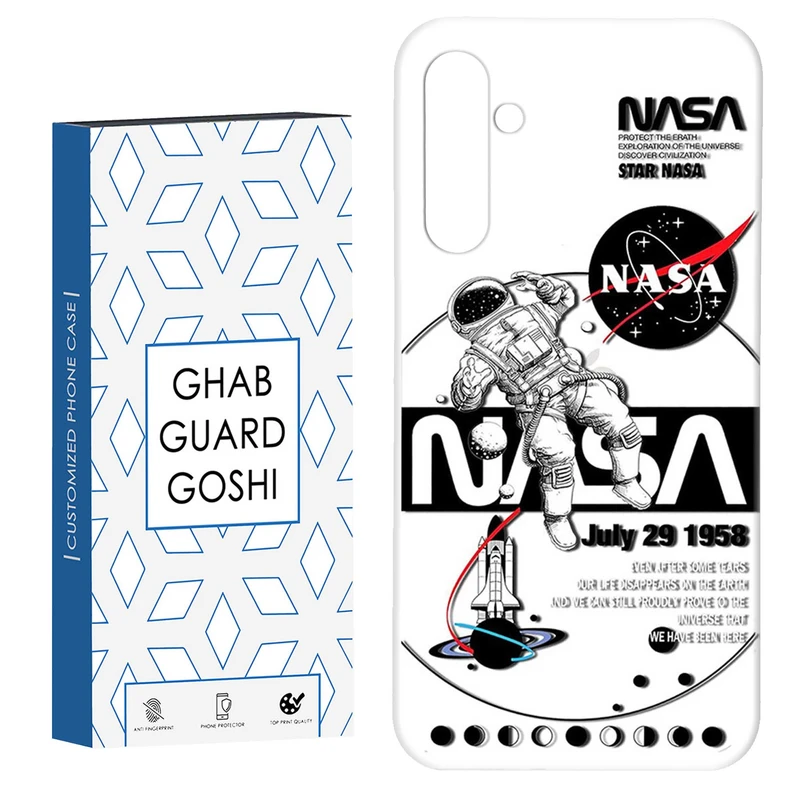 کاور قاب گارد گوشی طرح ناسا کد Dimo-555 مناسب برای گوشی موبایل سامسونگ Galaxy S23 Fe