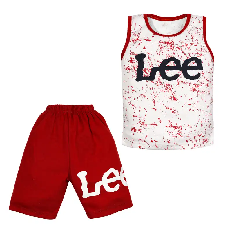 ست تاپ و شلوارک پسرانه مدل 113