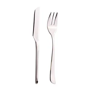 کارد و چنگال میوه خوری اس جی کد 1005 مجموعه 12 عددی