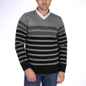 پلیور مردانه تریکو پاییزان مدل H700 یقه هفت