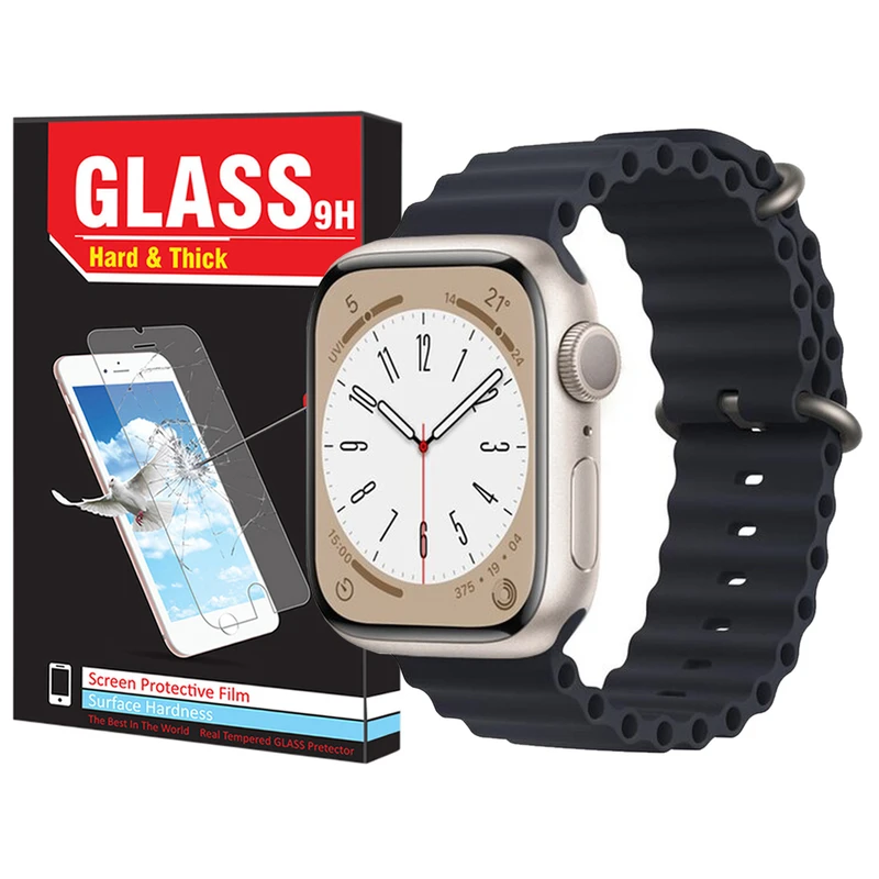 بند هارد اند تیک مدل Ocean مناسب برای اپل واچ Series 1 42 میلی متری