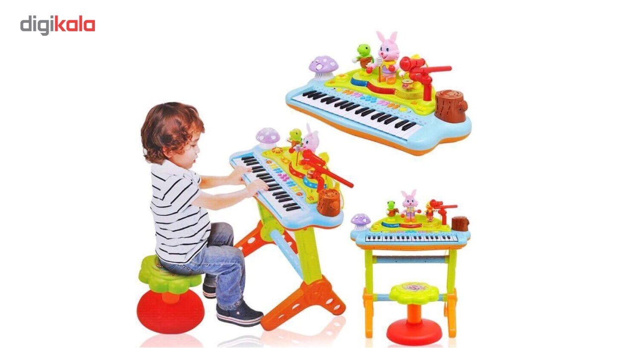بازی آموزشی هولی تویز مدل پیانو الکترونیکی آموزشی