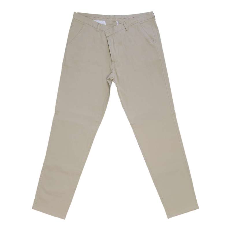 شلوار مردانه مدل کتان راسته کد 12 رنگ کرم