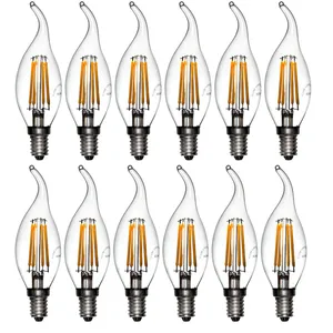 Delight 00188x12-4W Filament LED Lamp E14 12 PCS
