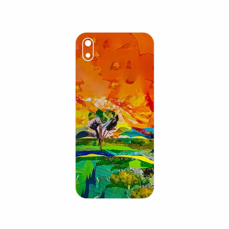 برچسب پوششی ماهوت مدل Collage of Painting مناسب برای گوشی موبایل هوآوی Y5 2019