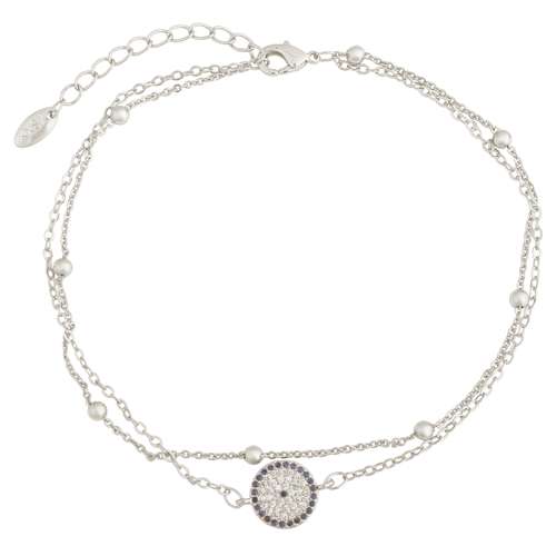 پابند زنانه وای اس ایکس مدل چشم نظر کد A3238