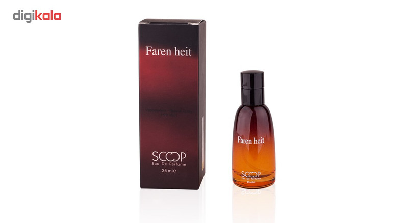 عطر جیبی مردانه اسکوپ مدل Faren Heit حجم 25 میلی لیتر