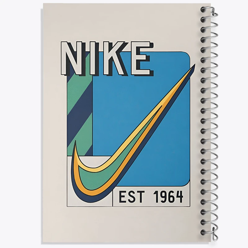 دفتر مشق 50 برگ خندالو طرح نایک (Nike) کد N2669