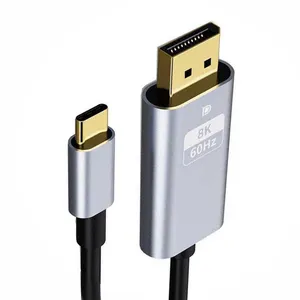 کابل تبدیل usb c به دیزپلی پورت مدل NETPIL dp18 طول 1.8 متر