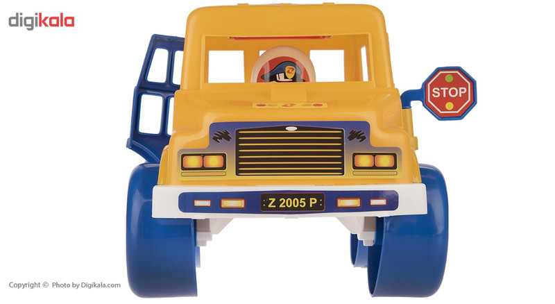 ماشین بازی زرین تویز مدل School Bus D1