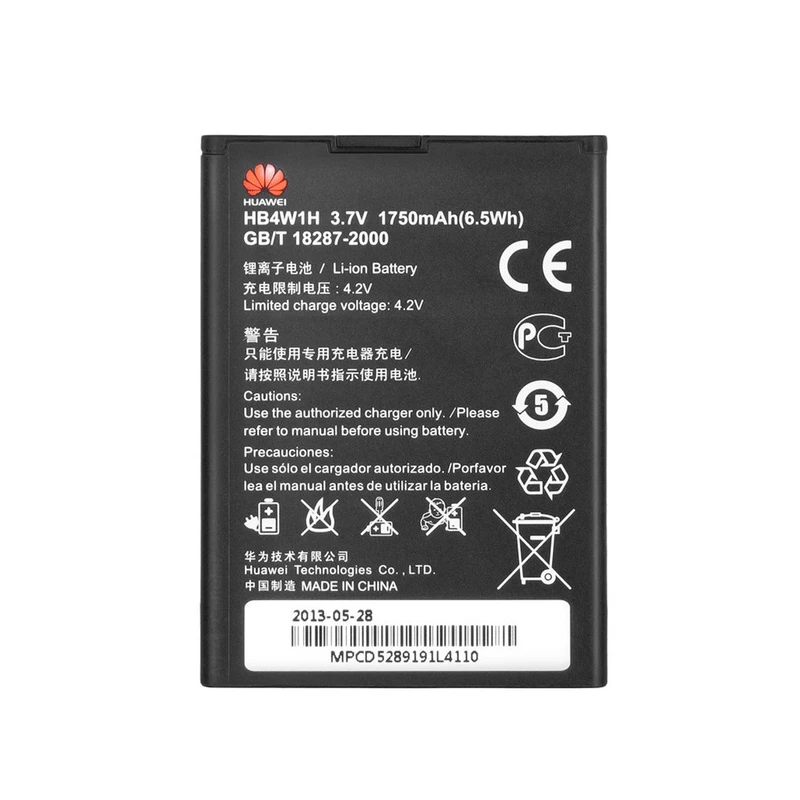 باتری موبایل مدل HB4W1H با ظرفیت 1750mAh مناسب برای گوشی موبایل هوآوی G510