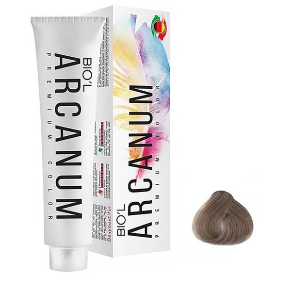 رنگ مو بیول مدل Arcanum شماره 8.9 حجم 100 میلی لیتر رنگ بلوند گردوئی