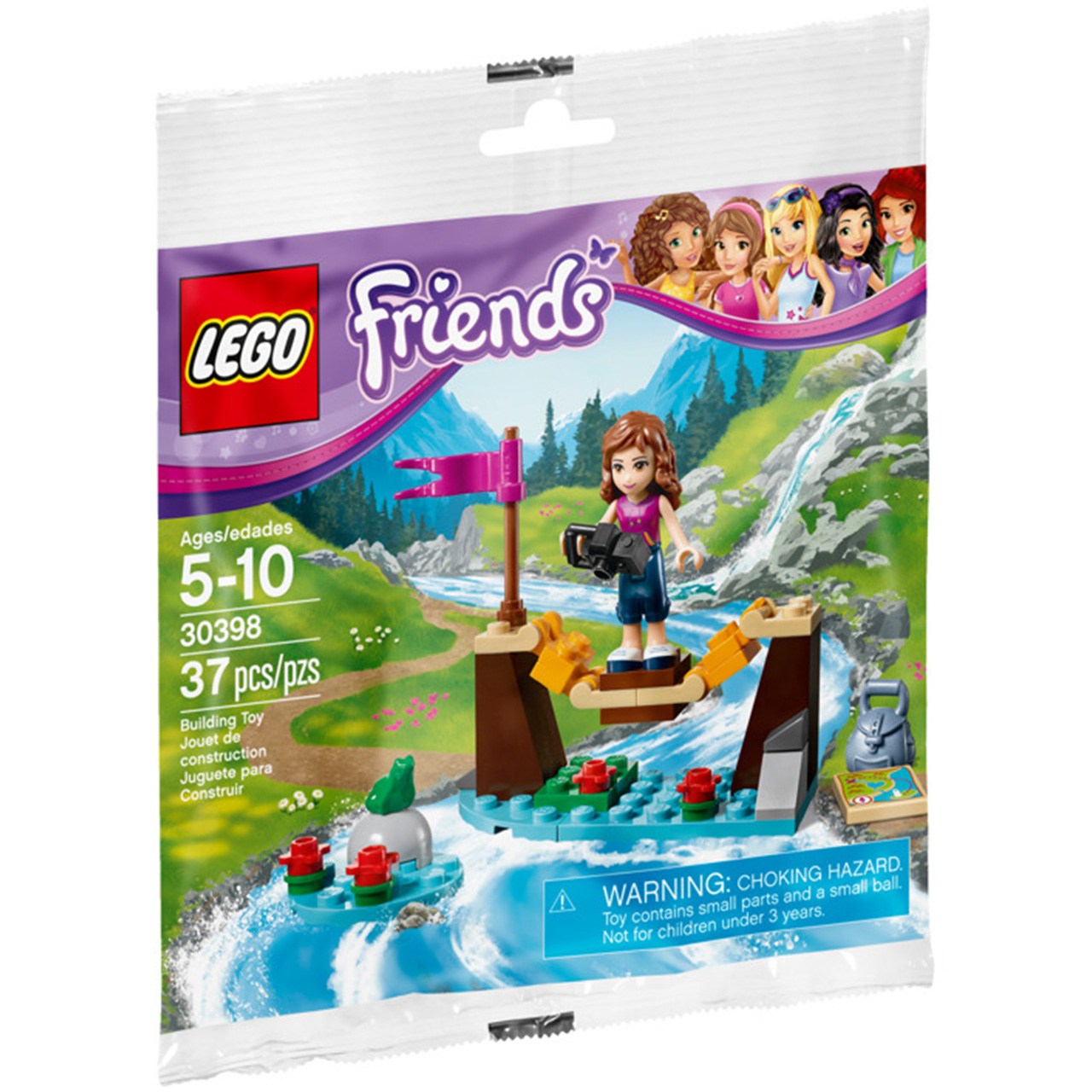 لگو سری Friends مدل Adventure Camp Bridge 30398