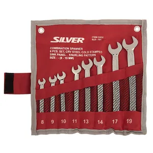 Silver SLD-101 Combination Wrench 8 PCS