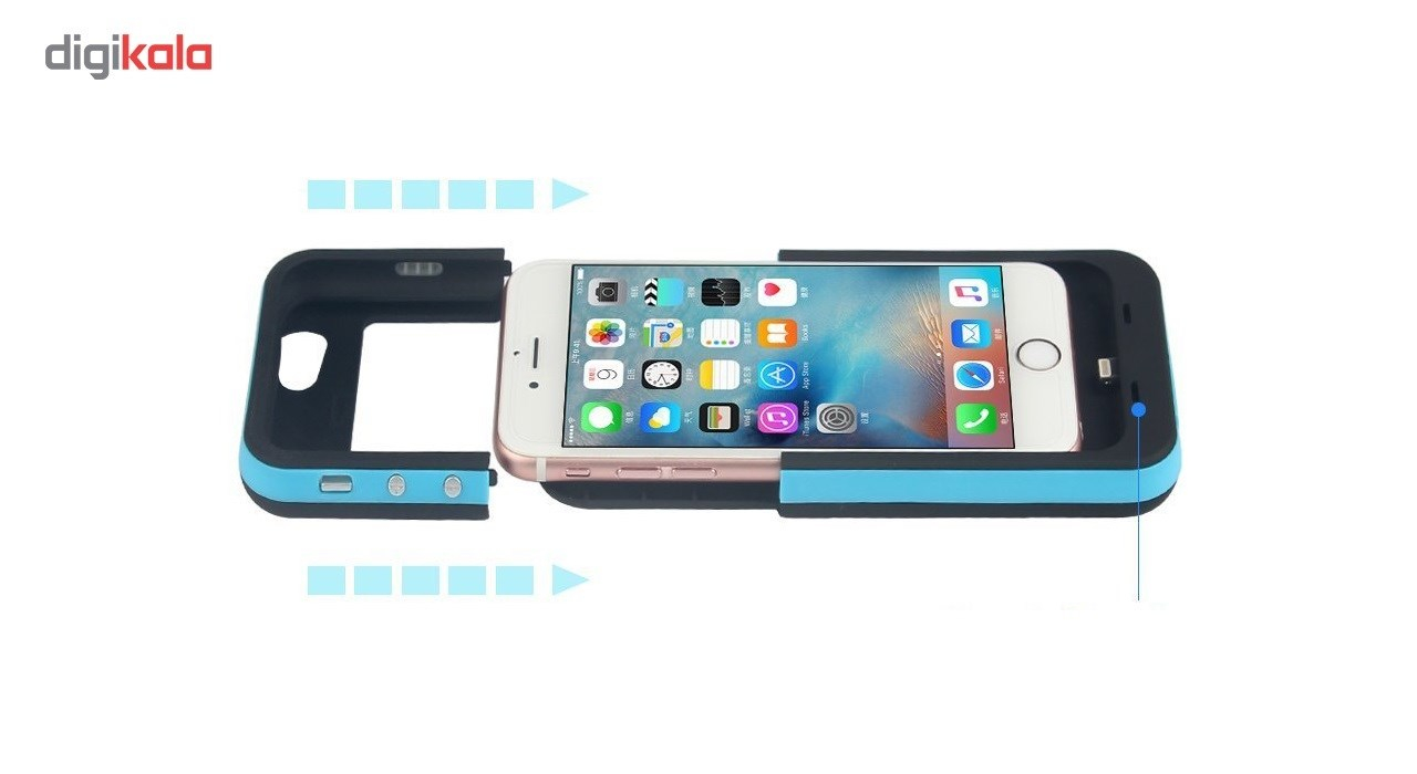 کاور شارژ بلکس مدل Series 6 ظرفیت 3800 میلی آمپر مناسب برای گوشی های iPhone 6 6s