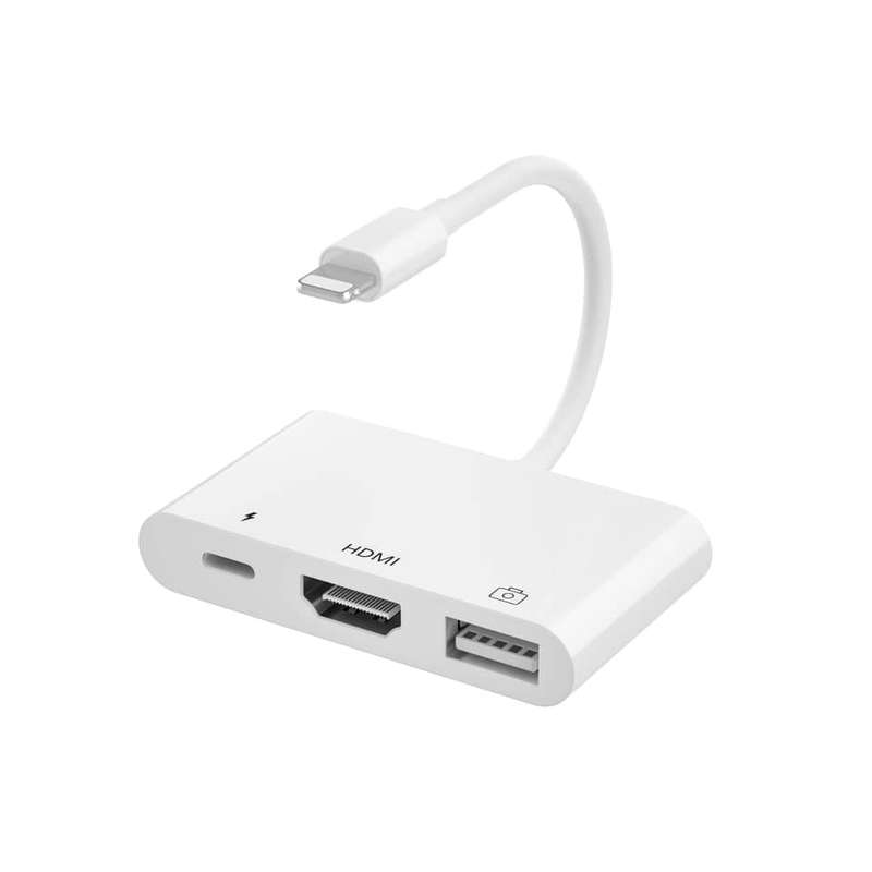 مبدل لایتنینگ به HDMI / USB / لایتنینگ مدل KOINSCON