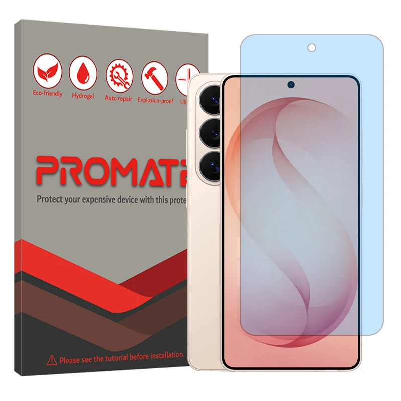محافظ صفحه نمایش مات آنتی بلو پرومیت مدل هیدروژلی مناسب برای گوشی موبایل سامسونگ Galaxy S26 Ultra