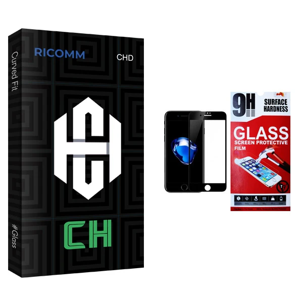 محافظ صفحه نمایش گوشی ریکام مدل CH glass مناسب برای گوشی موبایل اپل Iphone 7