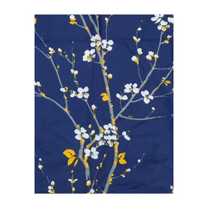 ملحفه آدنو مدل گلریز کد CH52 دونفره سایز 140x200 سانتی متر