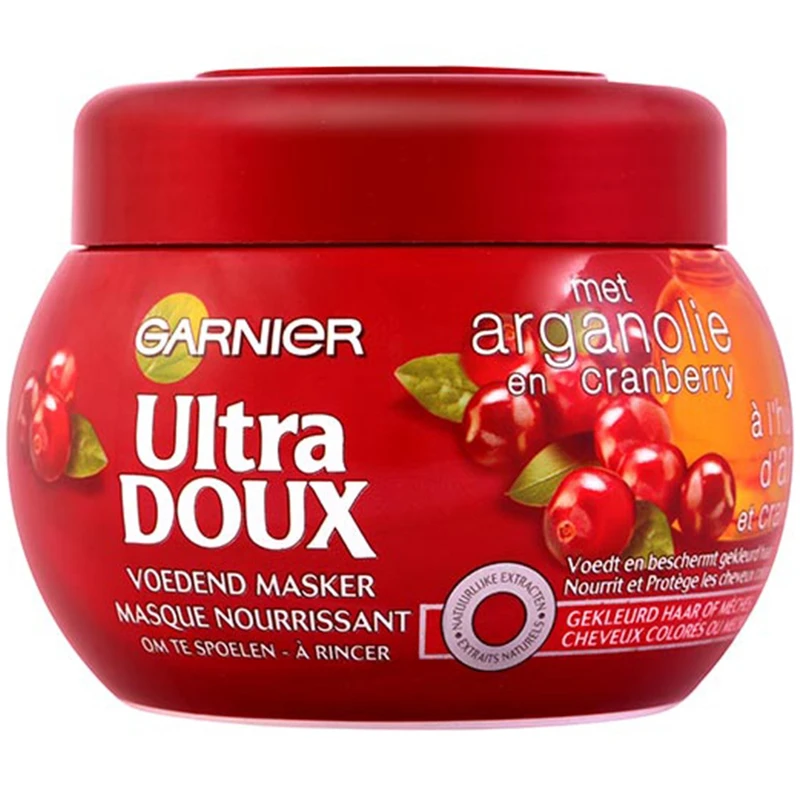 ماسک مو محافظت کننده گارنیه سری Ultra Doux مدل Cranberry حجم 300 میلی لیتر
