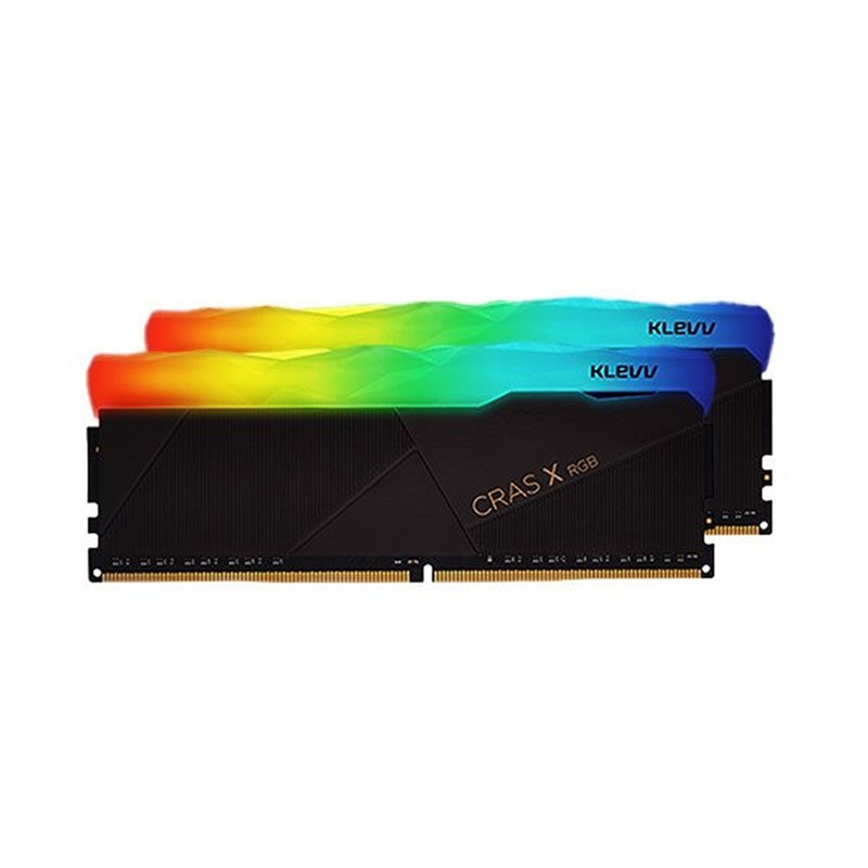 رم دسکتاپ DDR4 دو کاناله 3600 مگاهرتز CL18 کلو مدل CRAS X RGB ظرفیت 32 گیگابایت