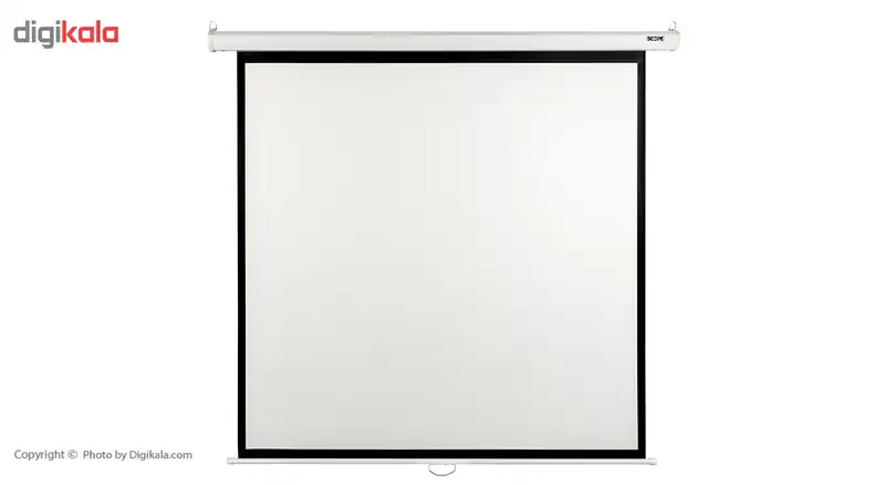 پرده نمایش دستی پروژکتور اسکوپ سایز 2 متری