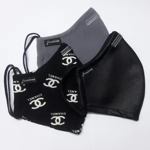 ماسک پارچه‌ای شبنم مدل T-CH-B مجموعه 3 عددی
