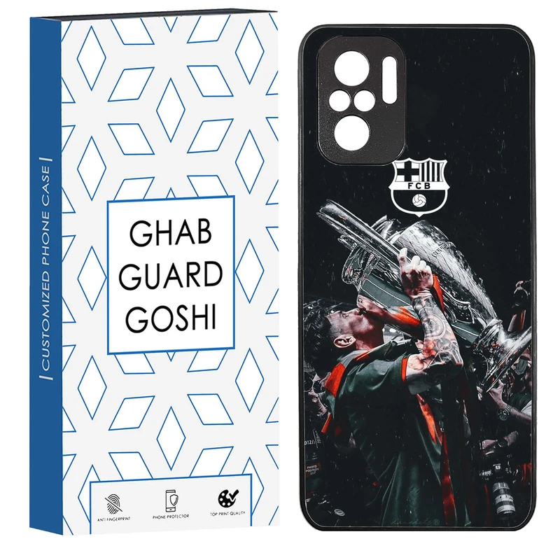 کاور قاب گارد گوشی طرح مسی کد TPU-123 مناسب برای گوشی موبایل شیائومی Redmi Note 10 4g / Redmi Note 10s / Poco m5s