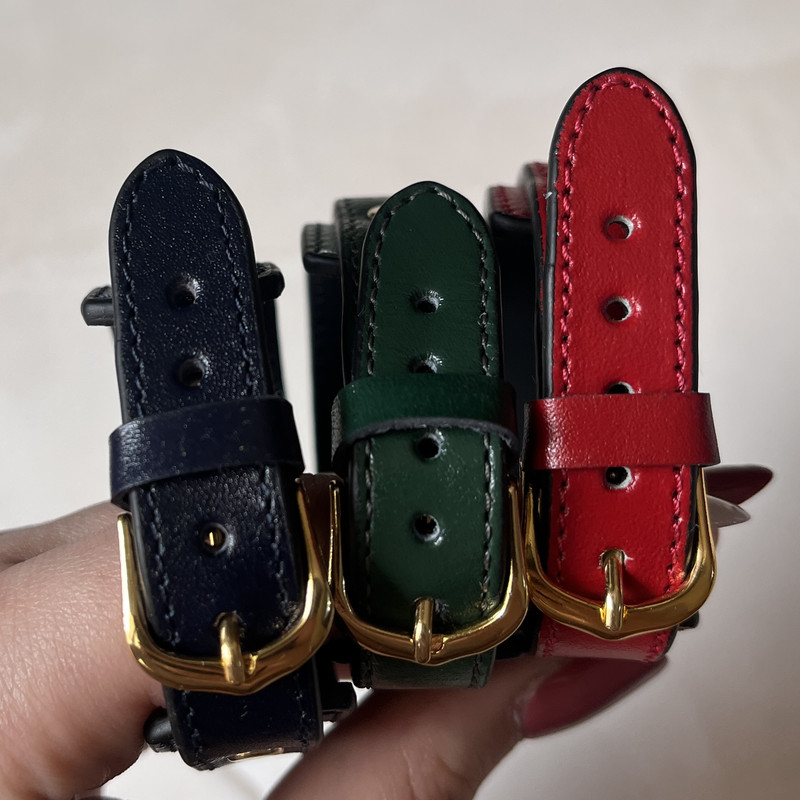 دستبند مدل چرم دوبل