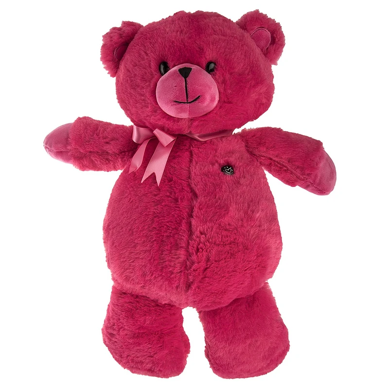 عروسک پالیز مدل Bear Pink Bow ارتفاع 43 سانتی متر