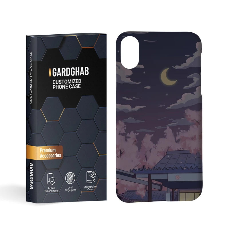        کاور گارد قاب مدل ساده مناسب برای گوشی موبایل اپل iphone x / xs