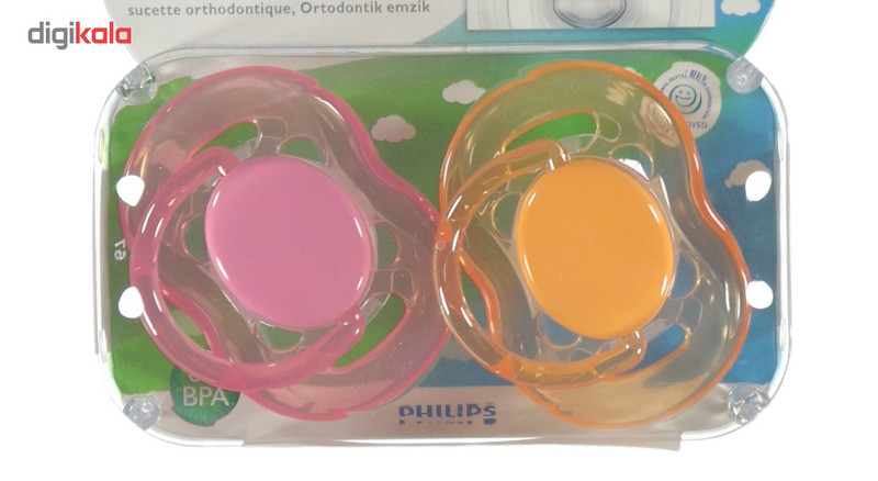 پستانک ارتودنسی اونت مدل SCF178/64PO بسته 2 عددی